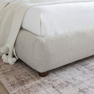 Fox Queen Bed - Buff