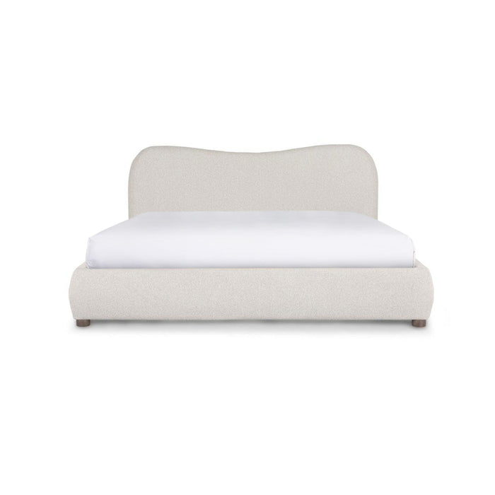 Fox King Bed - Buff