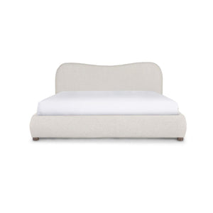 Fox King Bed - Buff