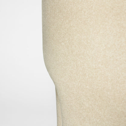 Ginger Ottoman - Velvet Natural