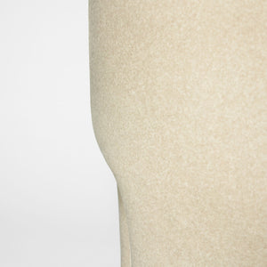 Ginger Ottoman - Velvet Natural
