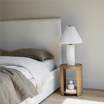 Forma End Table - Rustic Oak