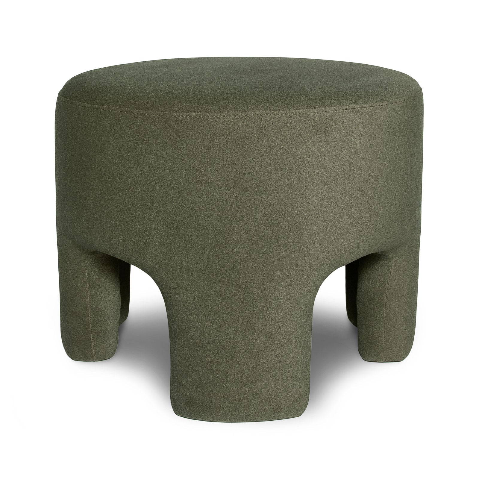 Ginger Ottoman - Velvet Fern
