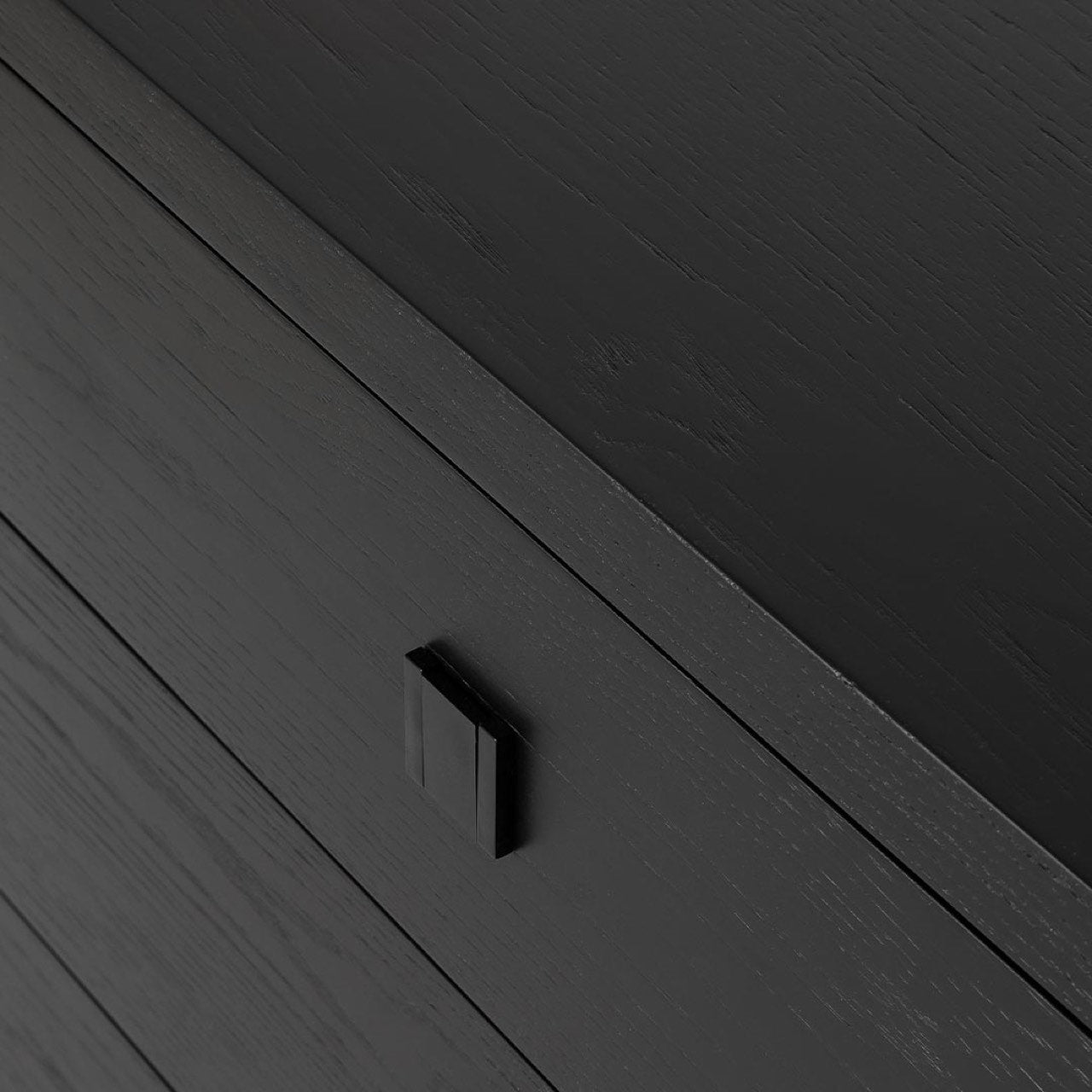 Hara 3 Drawer Dresser - Black