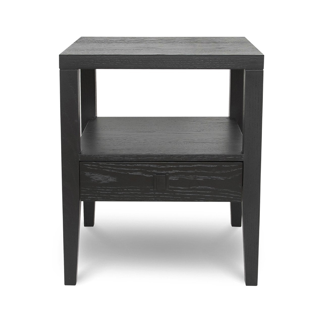 Hara 1 Drawer Night Stand - Black