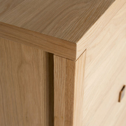 Hara 6 Drawer Dresser Tall - Natural Oak