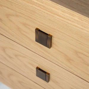 Hara 9 Drawer Dresser - Natural Oak