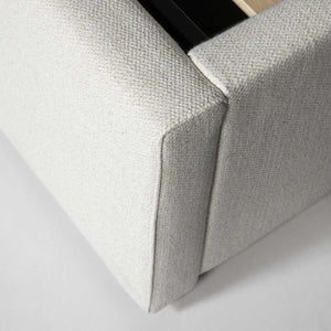 Josie Queen Storage Bed - Cream