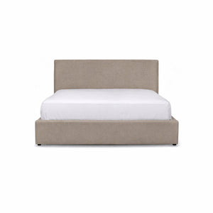 Julia Queen Bed - Light Fawn
