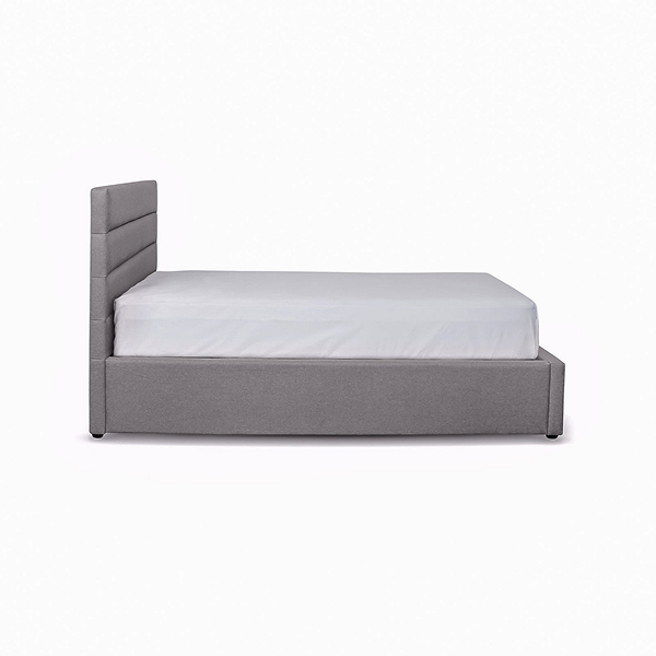 Justin Double Bed - Dark Greige