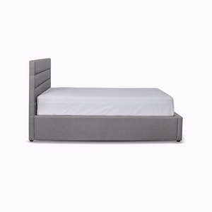 Justin Double Bed - Dark Greige