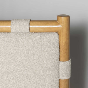 Laval Queen Bed - Buff