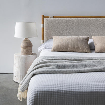 Laval Queen Bed - Buff