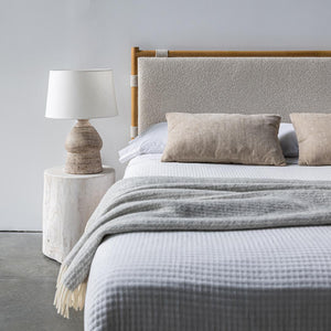 Laval Queen Bed - Buff