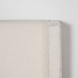 Lourdes King Storage Drawer Bed - Cream