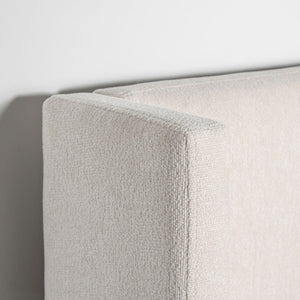 Lourdes King Storage Drawer Bed - Cream