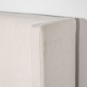 Lourdes King Storage Drawer Bed - Cream