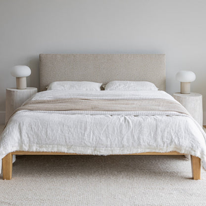 Luna Tool-Free Queen Bed - Buff