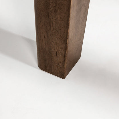 Luna Wood Tool-Free Double Bed - Coffee