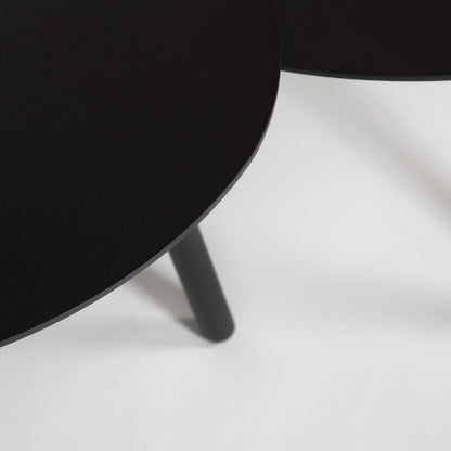 Malibu Coffee Table Set of 2 - Black