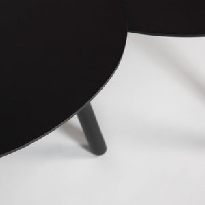 Malibu Coffee Table Set of 2 - Black