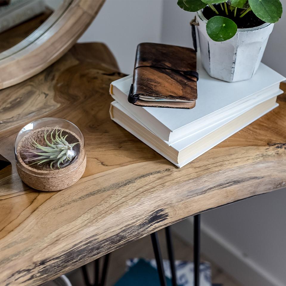 Natura Hairpin Console Table
