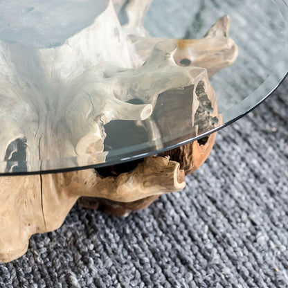 Natura Round Root Coffee Table - S