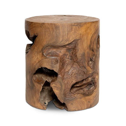 Natura Opus Accent Table - 18 Inch - Natural