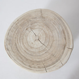 Nova Wide 18 Inch Stump - Round - White