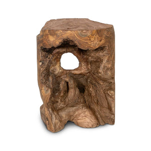 Natura Opus Accent Table - 18 Inch - Natural