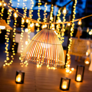 Reona Hanging Pendant - Outdoor Use & Rechargeable