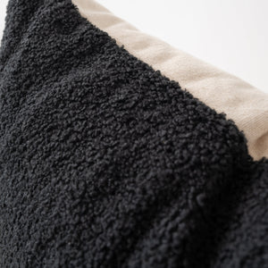 COTTON -BLACK SHERPA