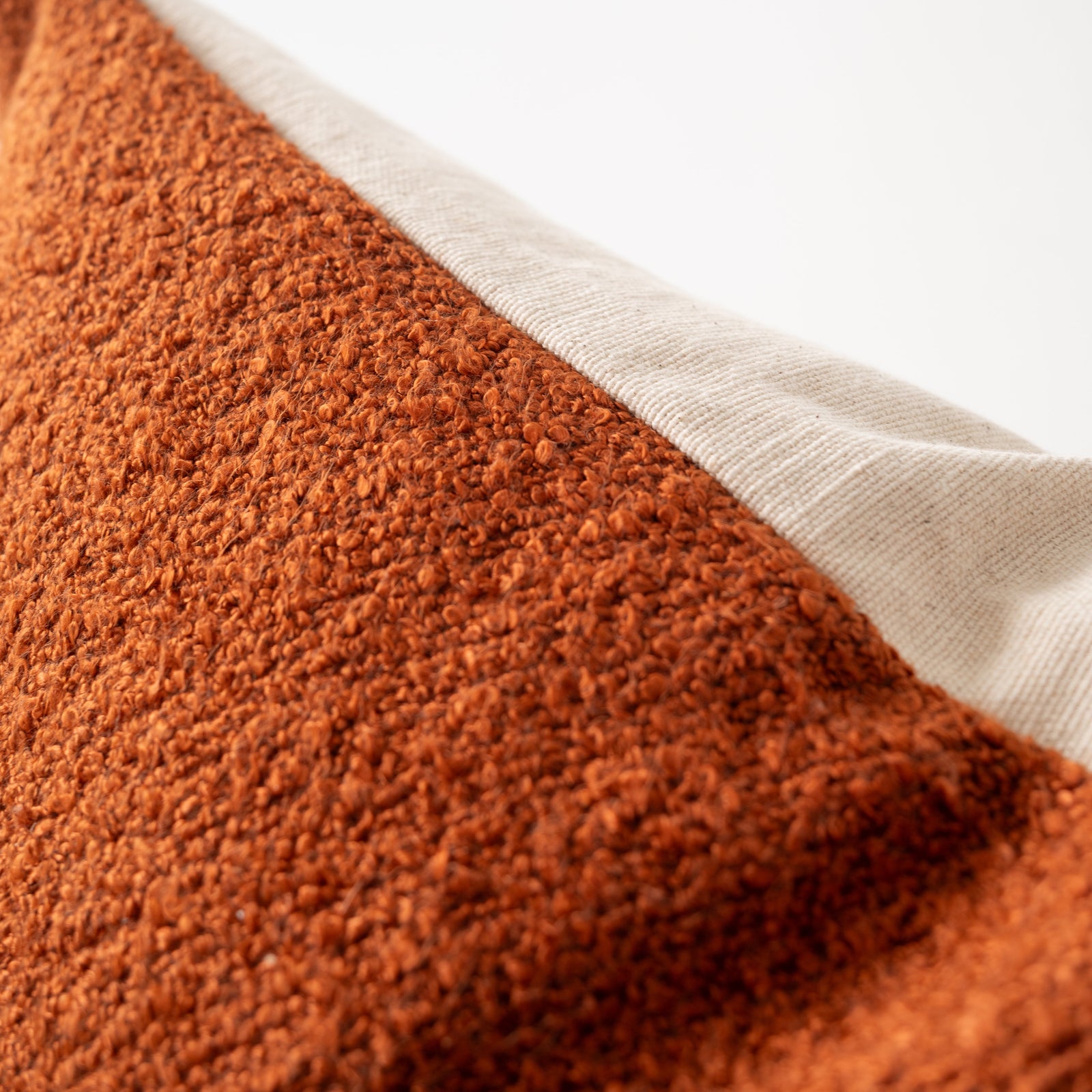 COTTON - RUST SHERPA