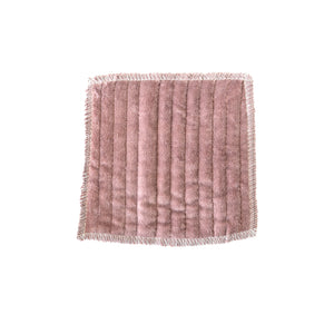 VELVET - RIBBED ROSE PINK