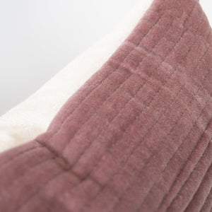VELVET - RIBBED ROSE PINK