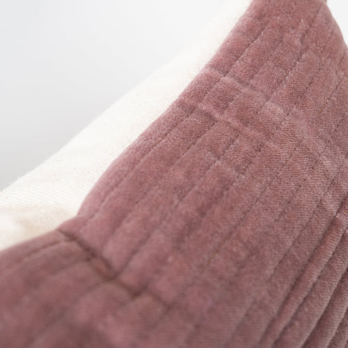 VELVET - RIBBED ROSE PINK