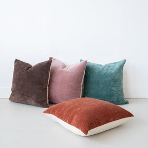 VELVET - RIBBED ROSE PINK