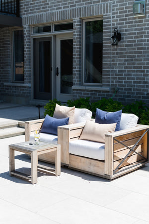OUTDOOR PILLOW - BEIGE LUMBAR