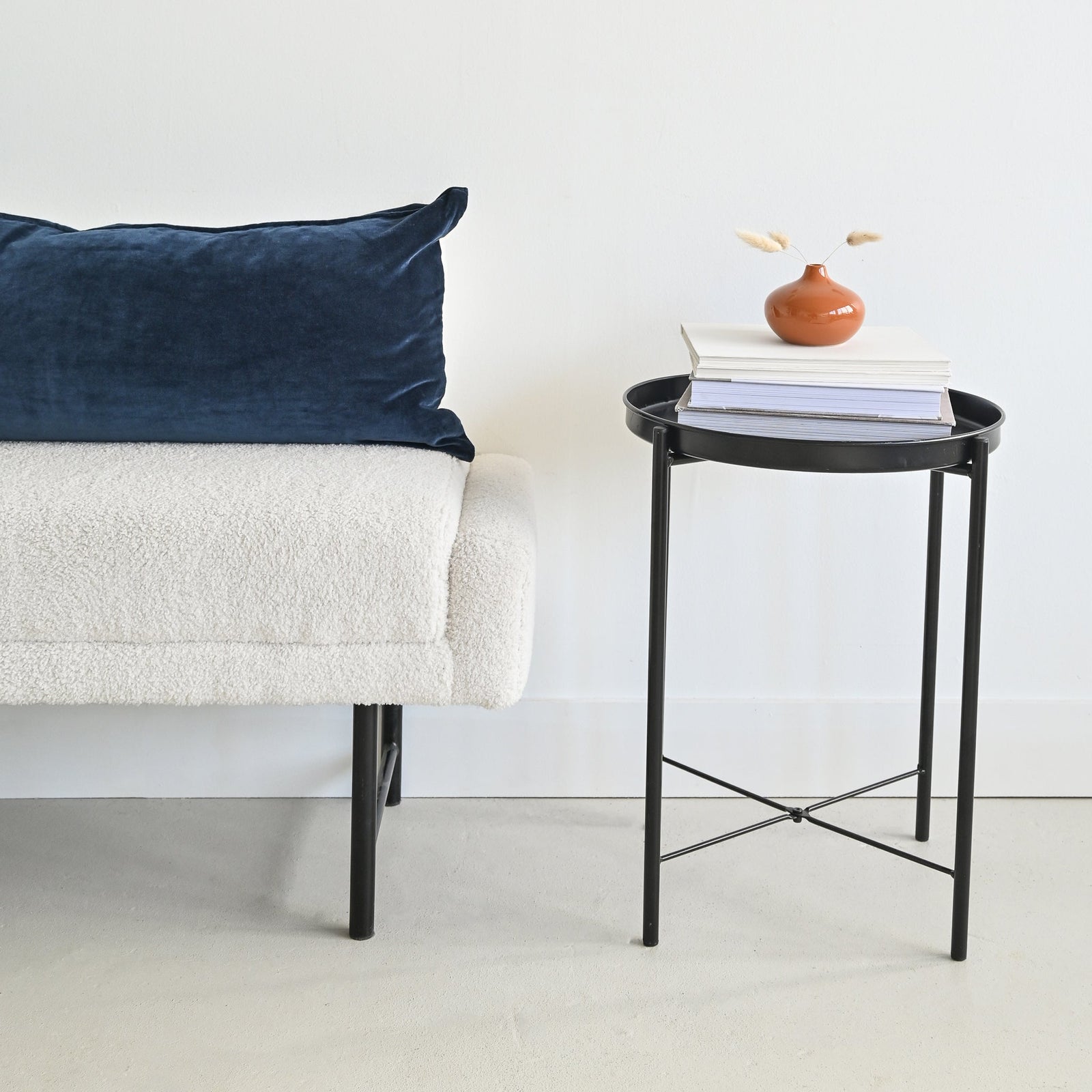 VELVET - HOTEL COLLECTION NAVY LUMBAR