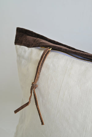 VELVET - HOTEL COLLECTION CHOCOLATE LUMBAR