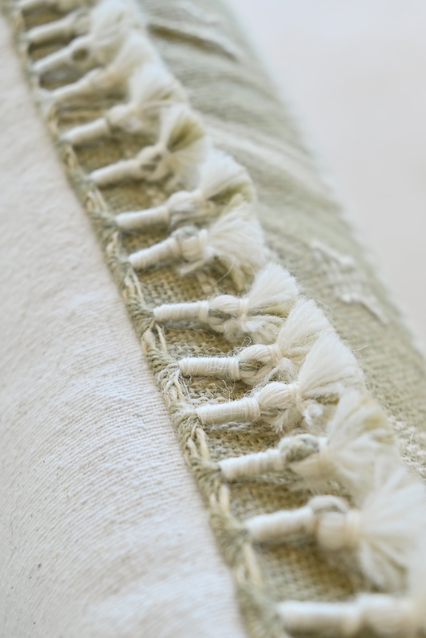 BHUJODI PILLOW COVER - NATURAL