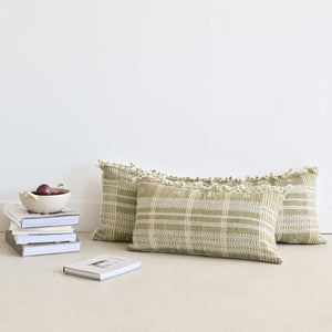 BHUJODI PILLOW COVER - NATURAL