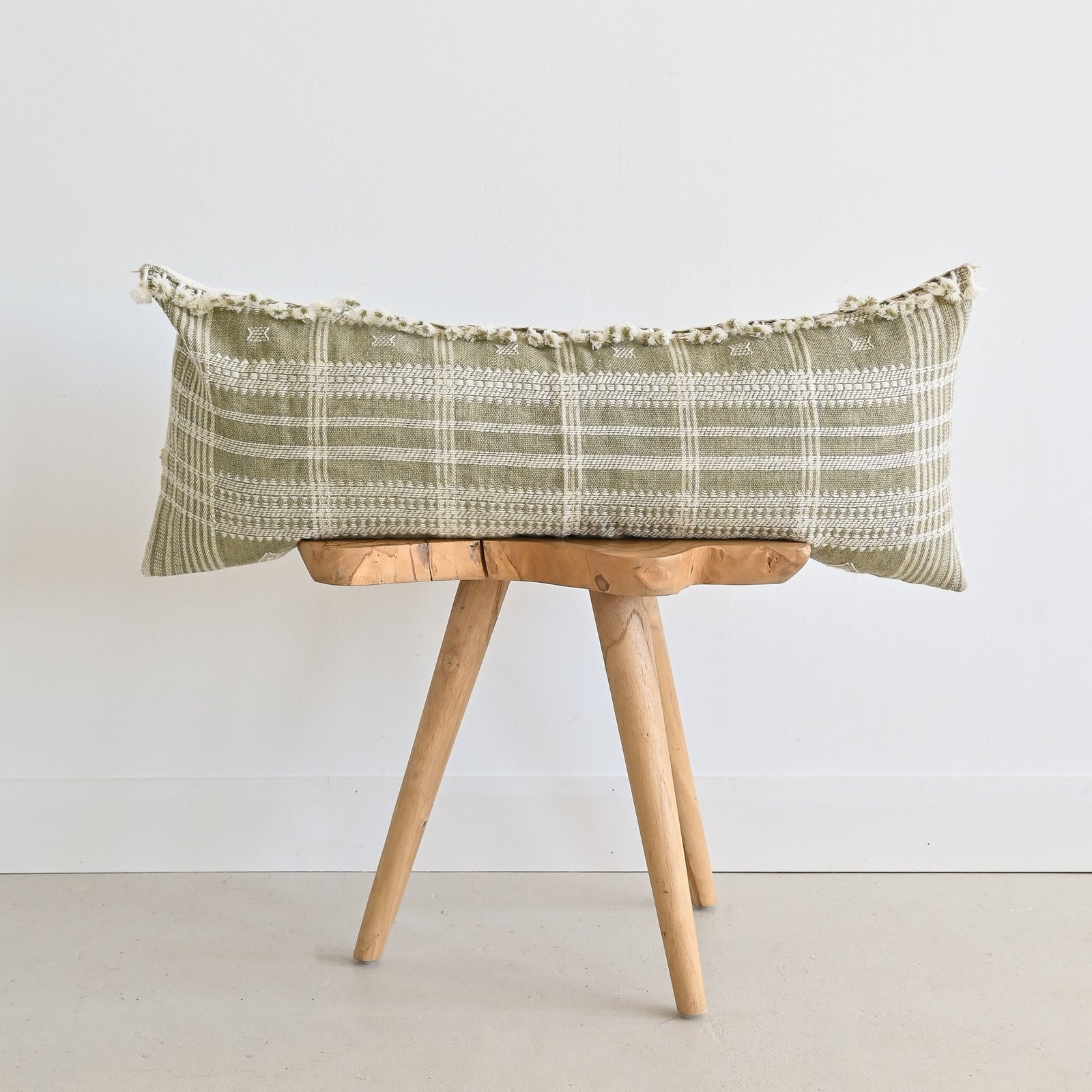 BHUJODI PILLOW COVER - NATURAL