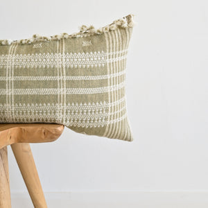 BHUJODI PILLOW COVER - NATURAL