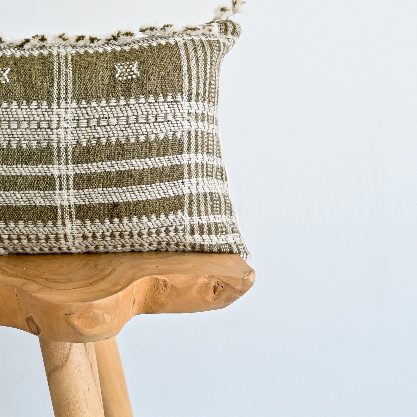 BHUJODI PILLOW COVER - BROWN