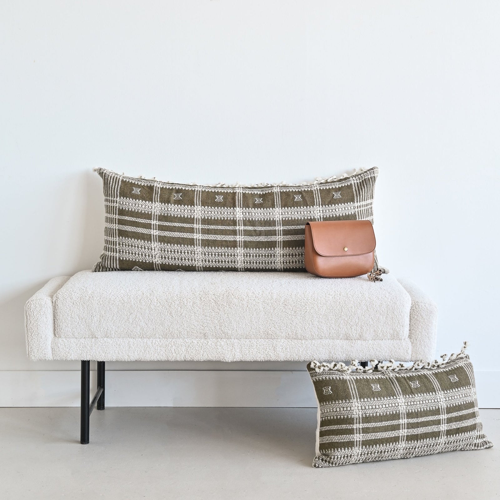 BHUJODI PILLOW COVER - BROWN