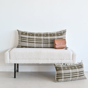 BHUJODI PILLOW COVER - BROWN