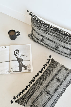 BHUJODI PILLOW COVER - BLACK