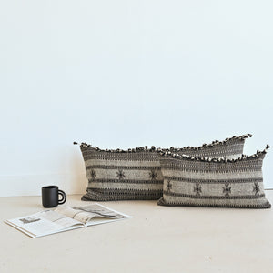 BHUJODI PILLOW COVER - BLACK