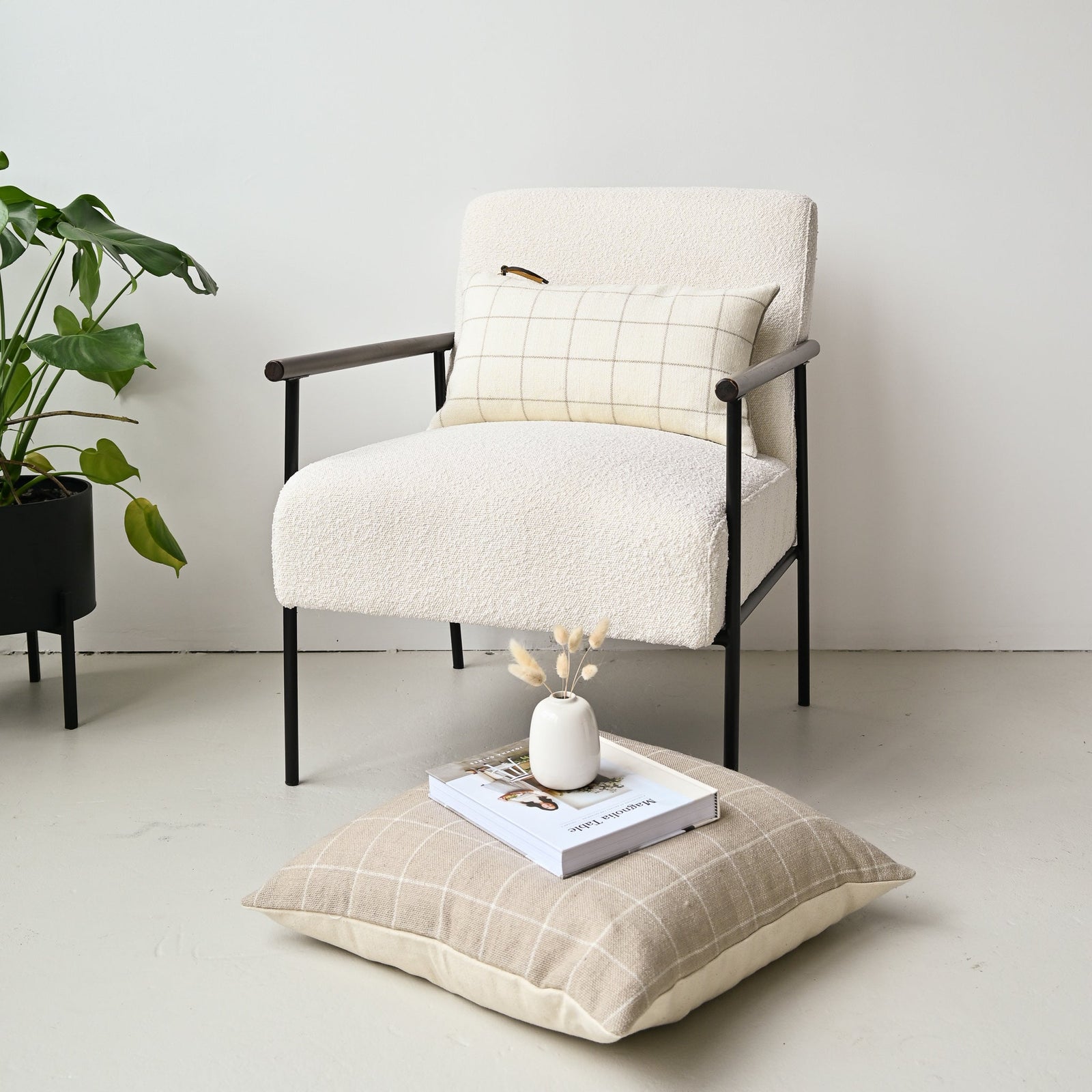 WOOL BLEND PILLOW COVER- ELLEN
